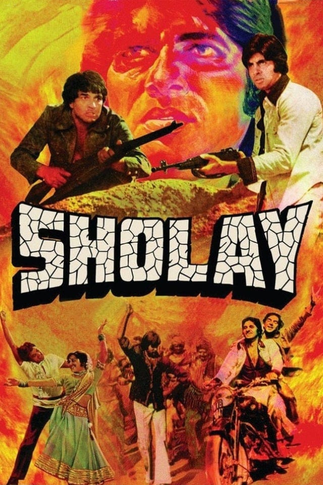 Sholay (1975) - Posters — The Movie Database (TMDB)