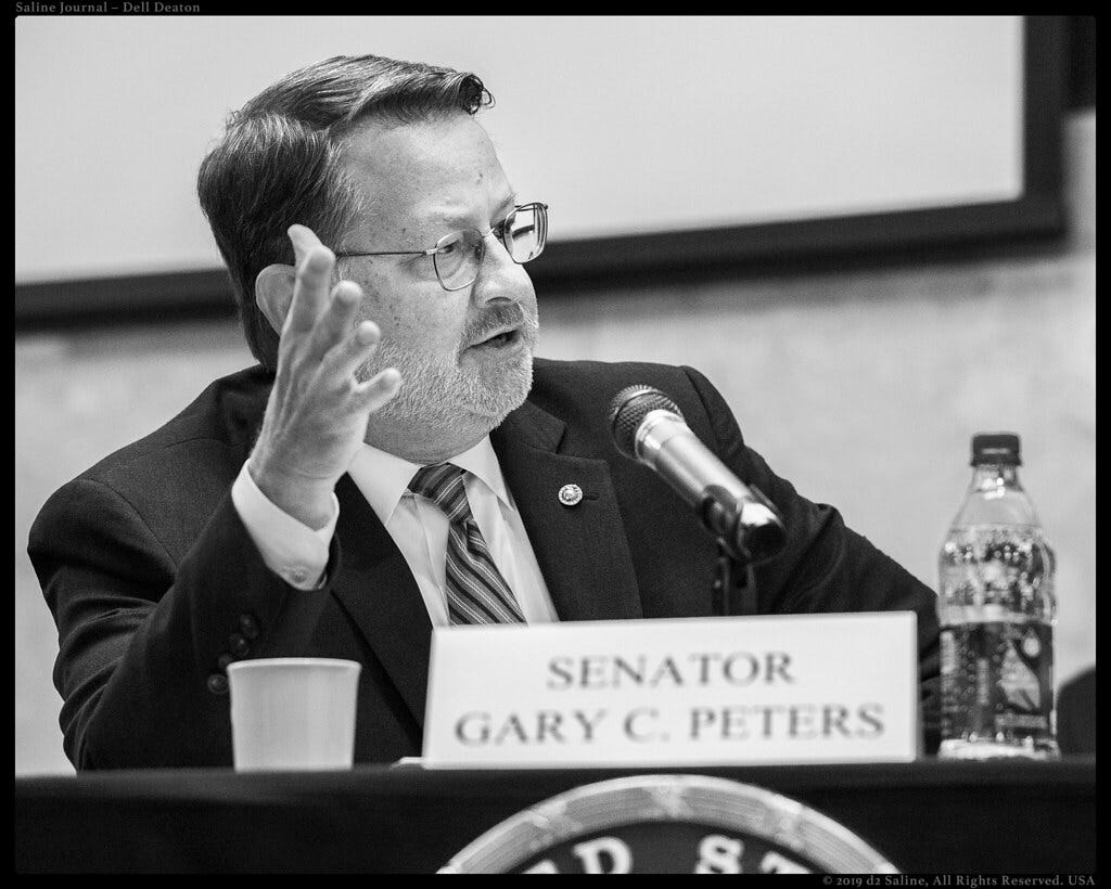 Senator Gary Peters, 2019 | On stage for Earth Day at Michig… | Flickr