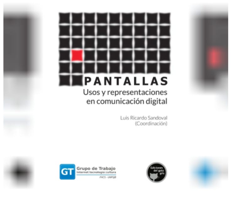 El volumen que se presenta es el tercer libro del grupo, precedido por Habitar la red: comunicación, cultura y educación en entornos tecnológicos enriquecidos (2014) y Tecnologías interactivas de comunicación y vida cotidiana: experiencias en la Patagonia Central (2018).