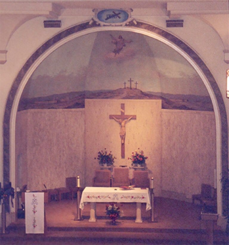 Half Dome and Altar after 1970s Remodeling