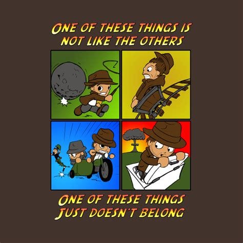 One of These Things Doesn't Belong - Movies - T-Shirt | TeePublic