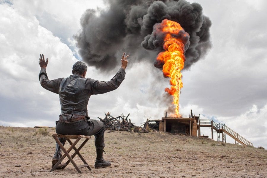 The story behind the oil explosion on 'There Will Be Blood'