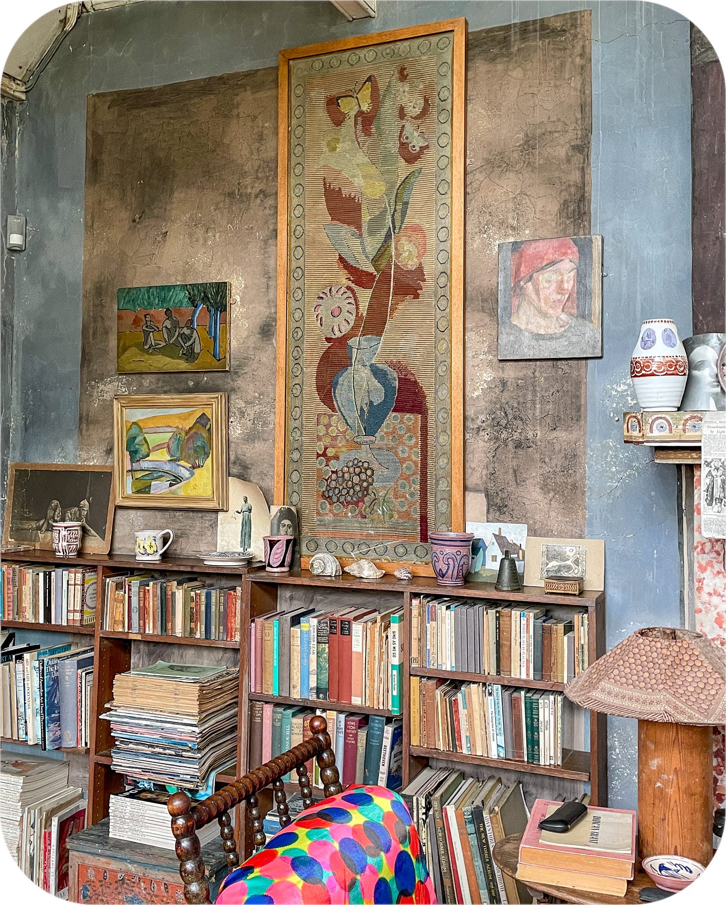 Duncan Grant's Studio at Charleston Farmhouse