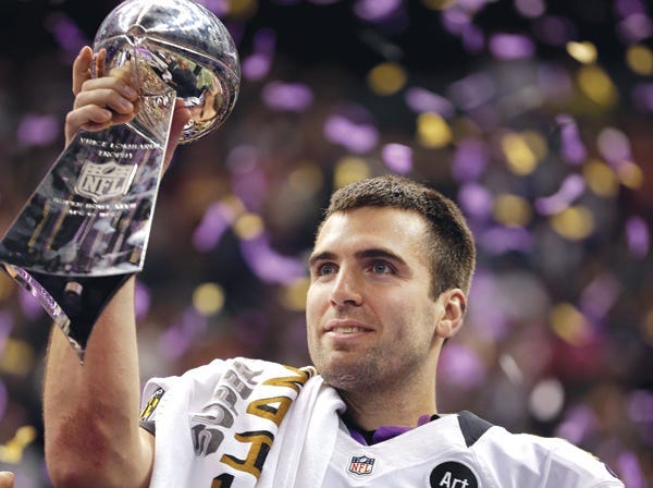 Flacco named MVP of Super Bowl