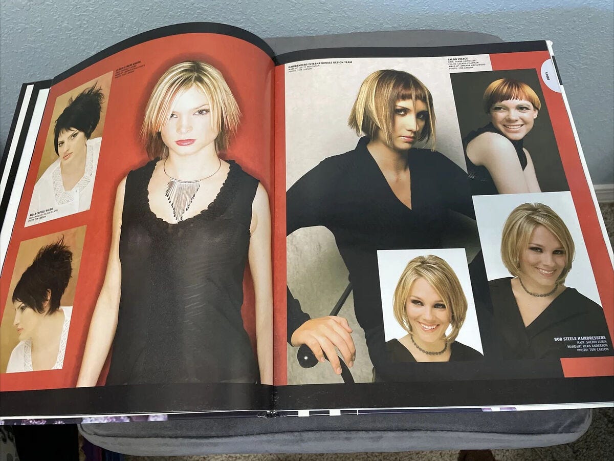INSPIRE HAIR FASHION FOR SALON CLIENTS - HARDCOVER BOOK VOLUME 46 ...