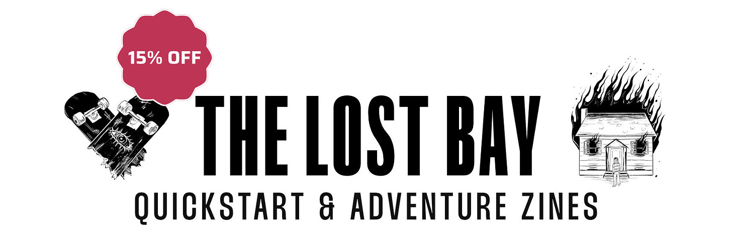 The Lost Bay zine collection 15% OFF