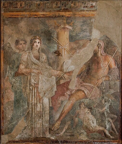 File:Hierogamia - Fresco of the divine wedding of Hera and Zeus.jpg