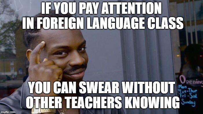 language class, foreign language, bilingual