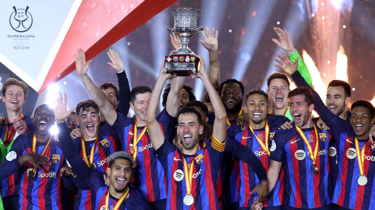 How Barcelona overcame Real Madrid to win the Spanish Super Cup - The  Athletic