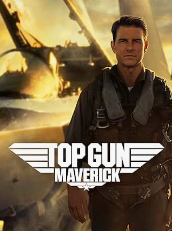 Tom Cruise in TOP GUN: MAVERICK.