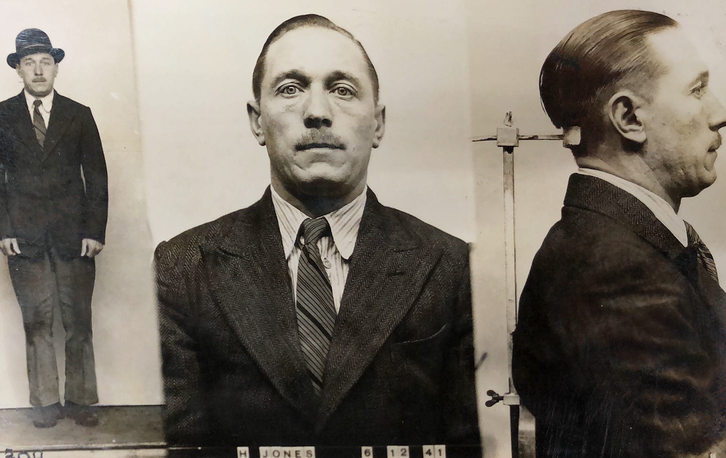 Murderer Harold Jones in 1941