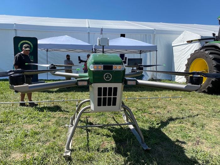 Video] Guardian Agriculture's Autonomous Electric Drone Sprayer