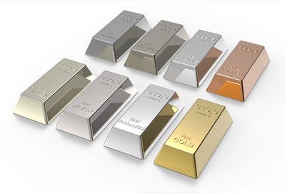 Most Valuable Precious Metals and Their Uses | Alma School