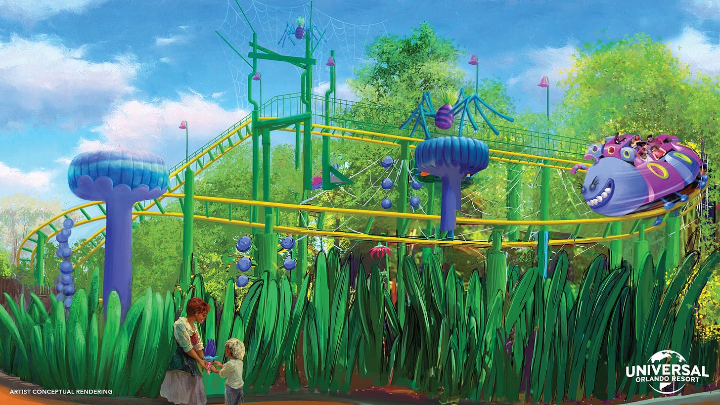 Trollercoaster at DreamWorks Land Universal Studios Florida