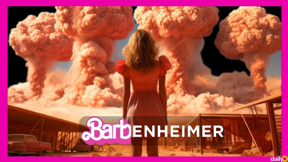 Barbenheimer, Oppenbarbie memes take over the Internet as  Barbie-Oppenheimer release draws close