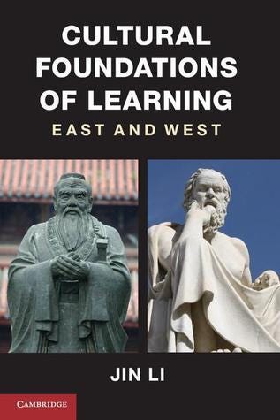 Cultural Foundations of Learning: East and West by Jin Li | Goodreads