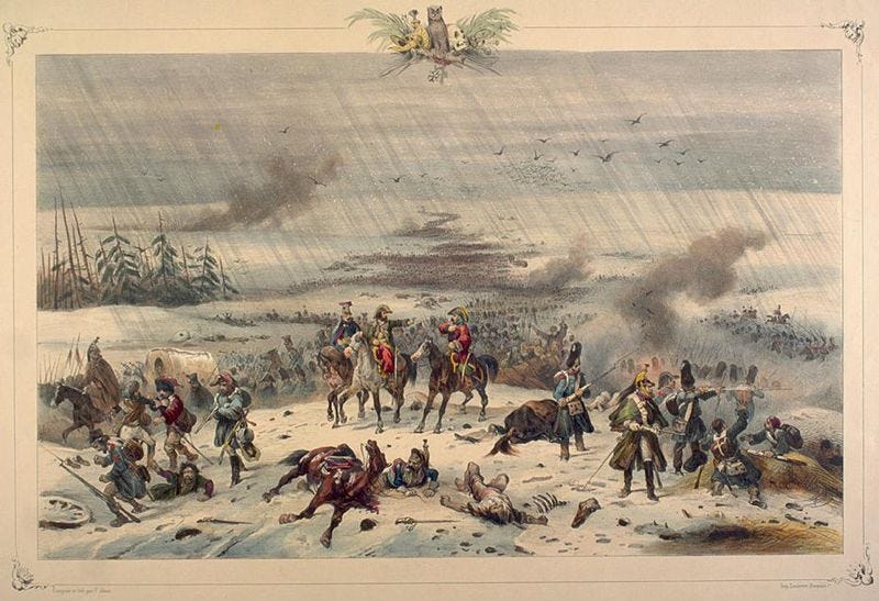 File:Napoleon retreat from Russia by Adam.jpg