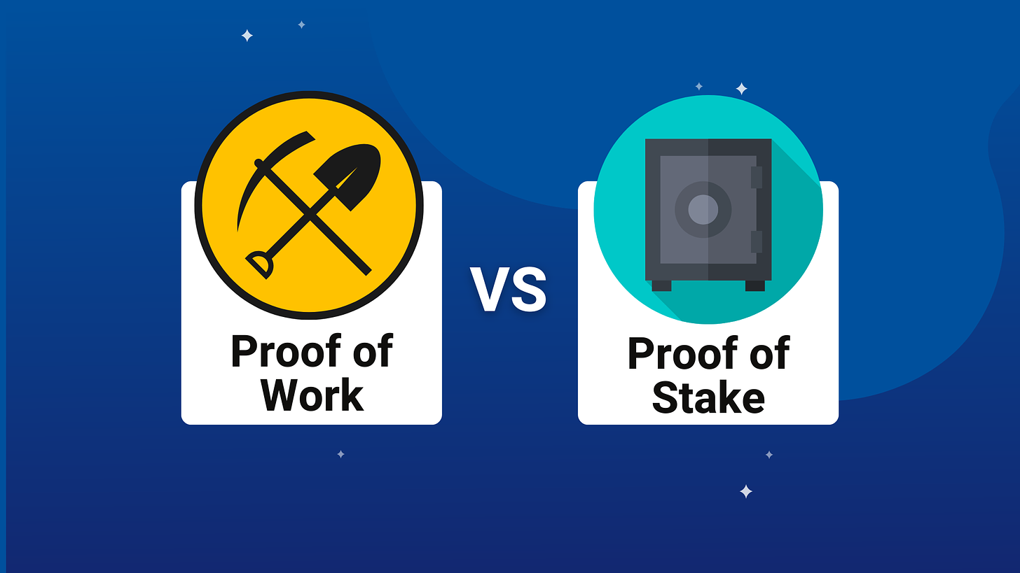 Proof of Work vs Proof of Stake: What's the Difference? [2022] | BitPay