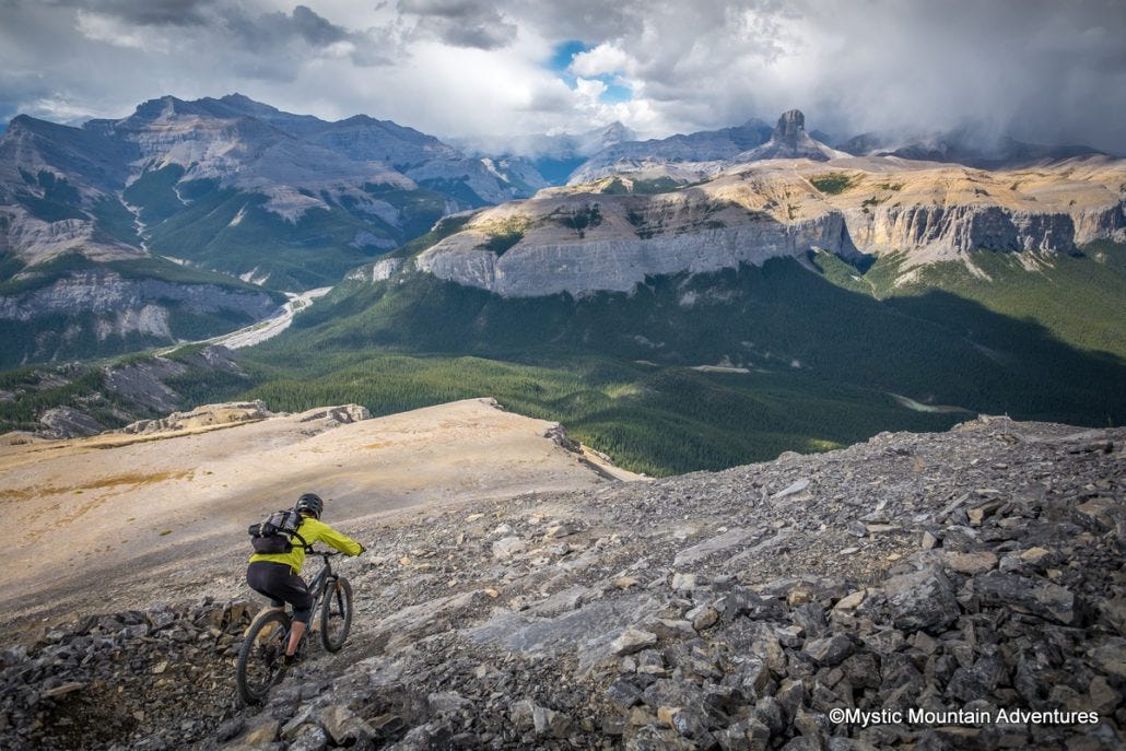 Nothing but downhill and views!