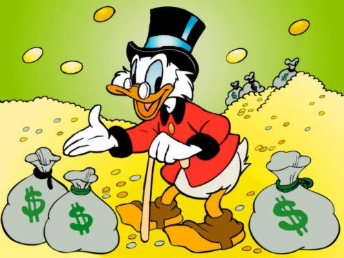 Confronting My Inner Scrooge McDuck