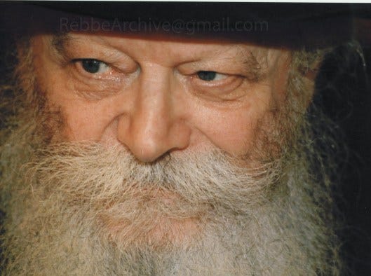 Chabad Leader Menachem Mendel Schneerson ———- Глава Хабада Менахем-Мендл Шнеерсон