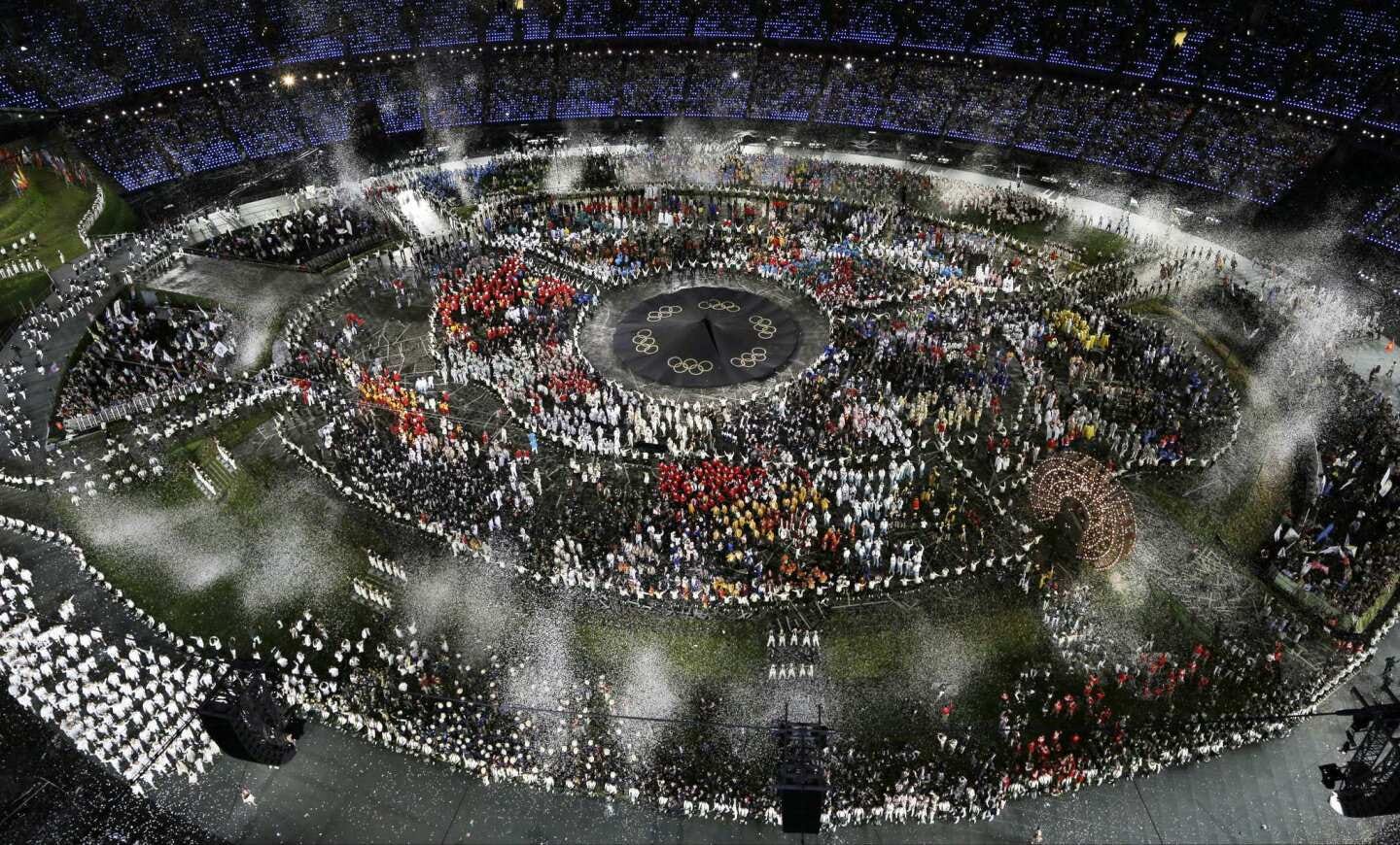 2012 London Olympics: Opening Ceremony athletes - Los Angeles Times