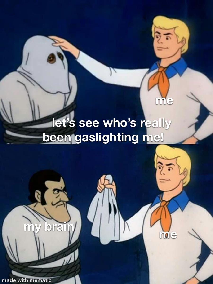 i'm just tired of second guessing myself all the damn time : r/autism