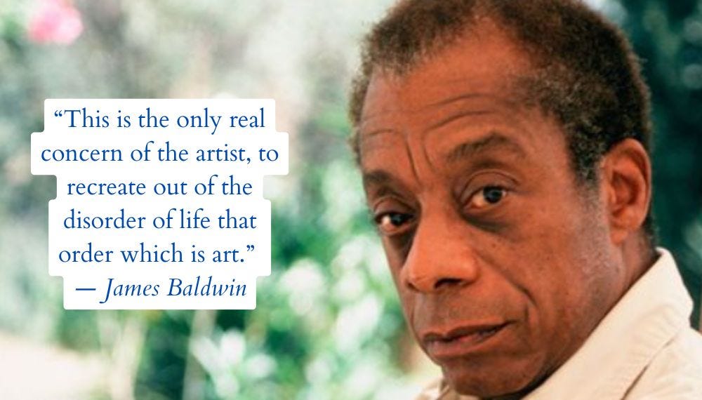 James Baldwin and quote