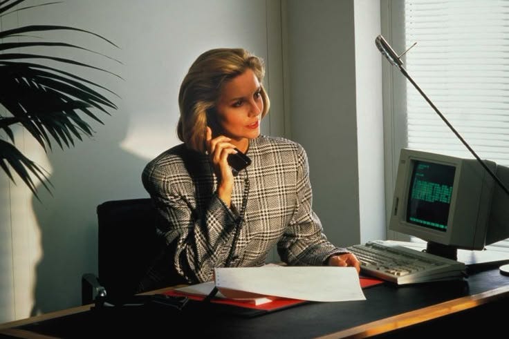 1980s Business Woman