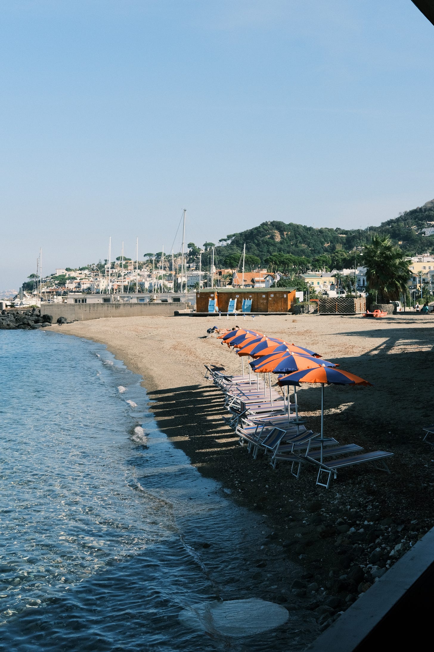Where to eat on Ischia Italy Bar Gino restaurant recommendation by food and travel writer Courtney Jill Bishop.