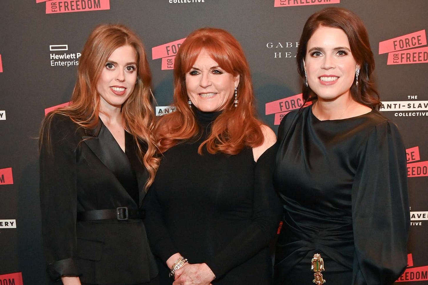 Princess Eugenie Is Supported by Family, Ed Sheeran at Charity Gala Princess Eugenie Is Supported by Family, Ed Sheeran at Charity Gala