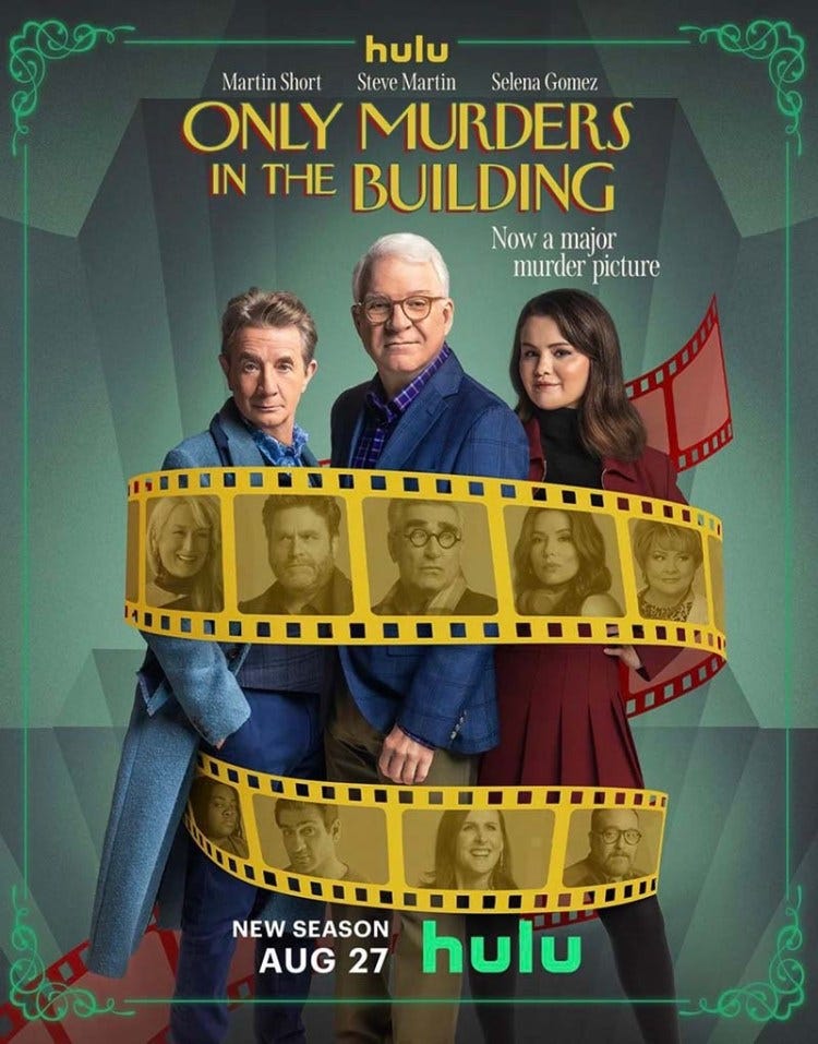 Only Murders in the Building Season 4 official poster.