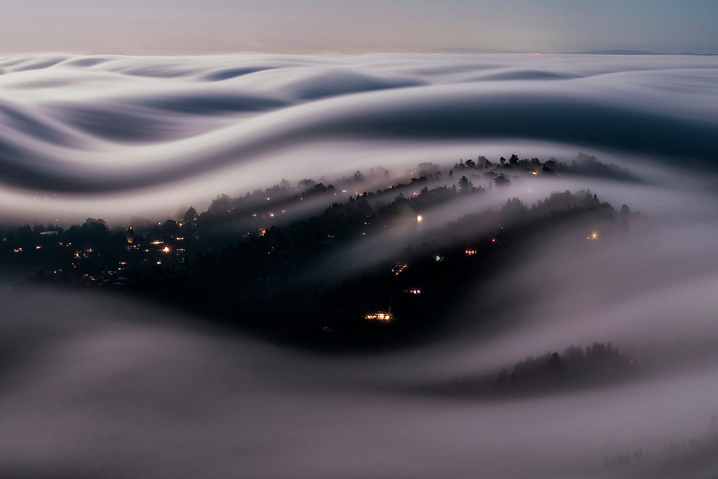 San Francisco's Iconic Fog Sure Looks Stunning From Above | WIRED