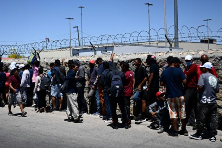 US Bolsters Border As Covid-era Asylum Rules Lapse | IBTimes