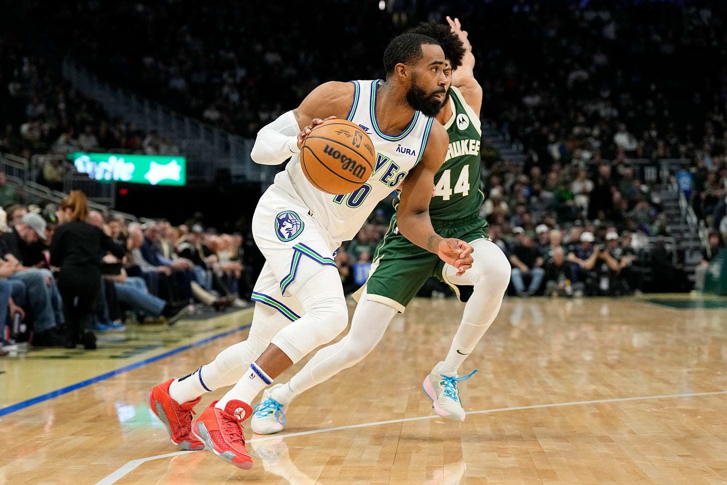 NBA: Minnesota Timberwolves at Milwaukee Bucks