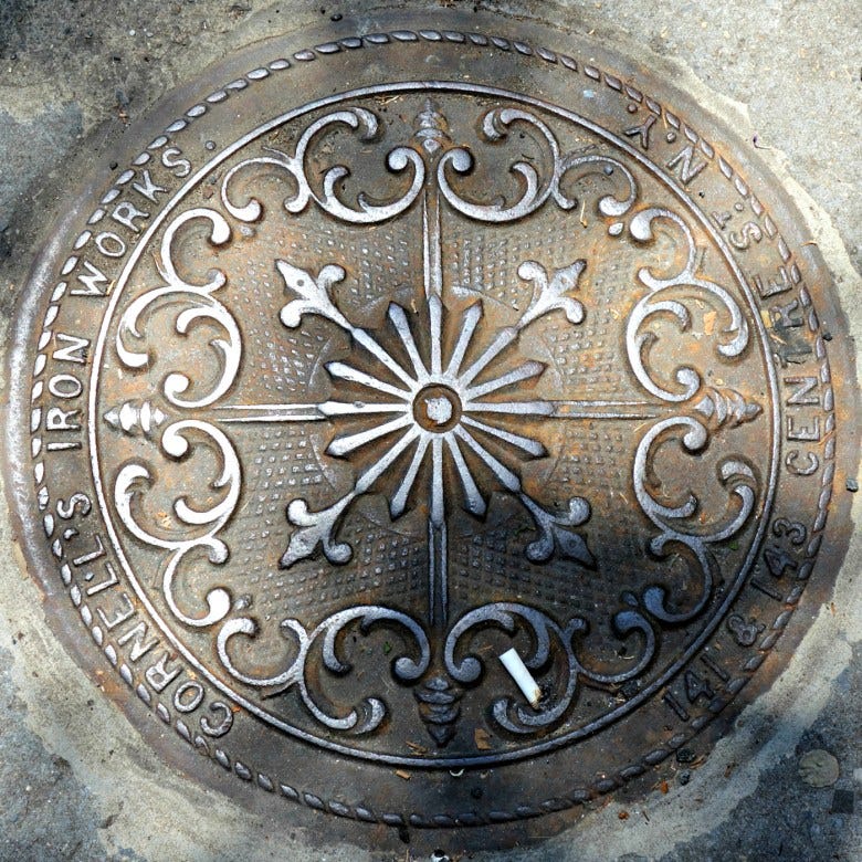 The Well-Trodden Art of the Manhole Cover in New York City