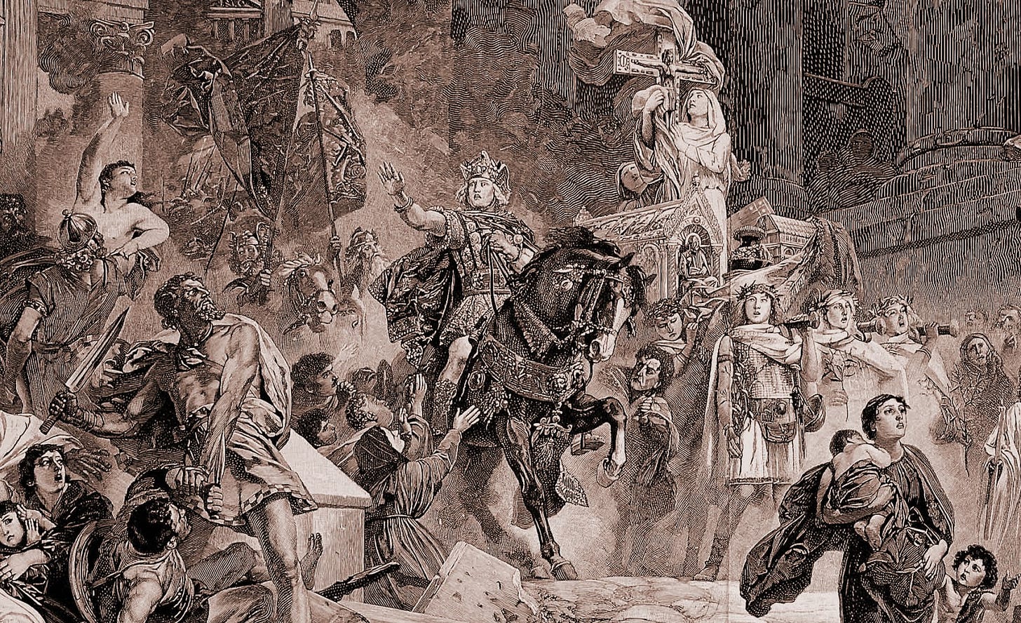 Gloria Romanorum: "Proceed to Rome and desolate that city." ~ The ...