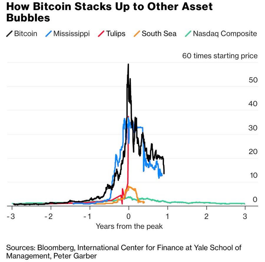 Bitcoin Outlives Tulip, Dotcom, and Every Notorious Market Bubble