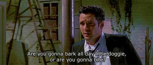 Reservoir dogs | Best movie lines, Classic movie quotes, Movie lines