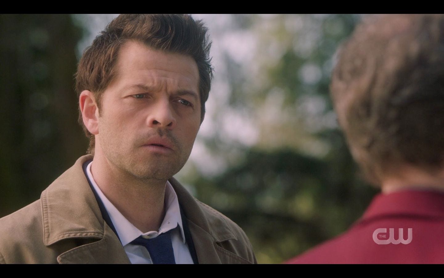 Castiel dealing with Chuck SPN 14.20