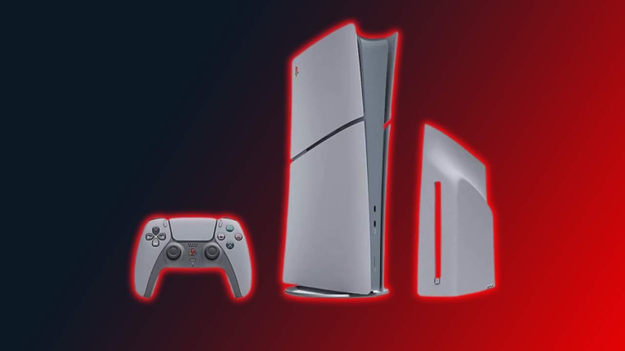 PS5 30th Anniversary Edition console and controller