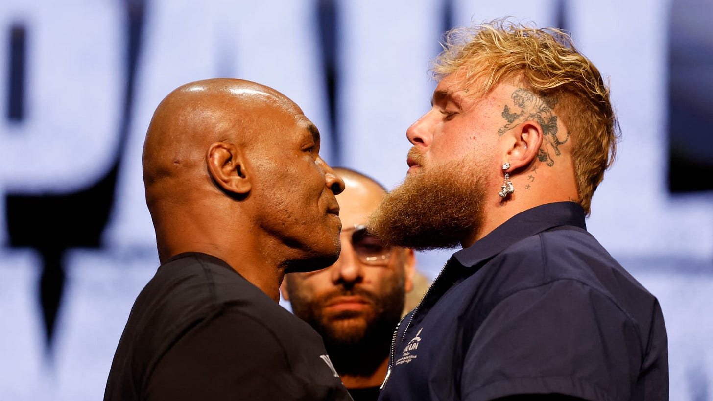 Boxe: "peut-être qu'on le refera", Mike Tyson ouvert à un autre combat  après celui contre Jake Paul