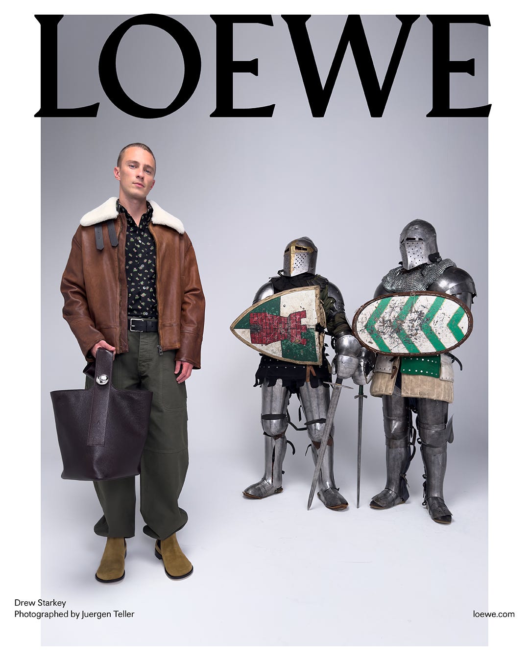 LOEWE SS25 Pre-collection Campaign Captured by Juergen Teller | The  Fashionography