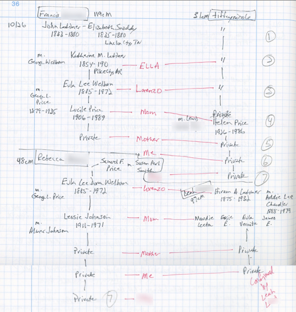 notes on graph paper
