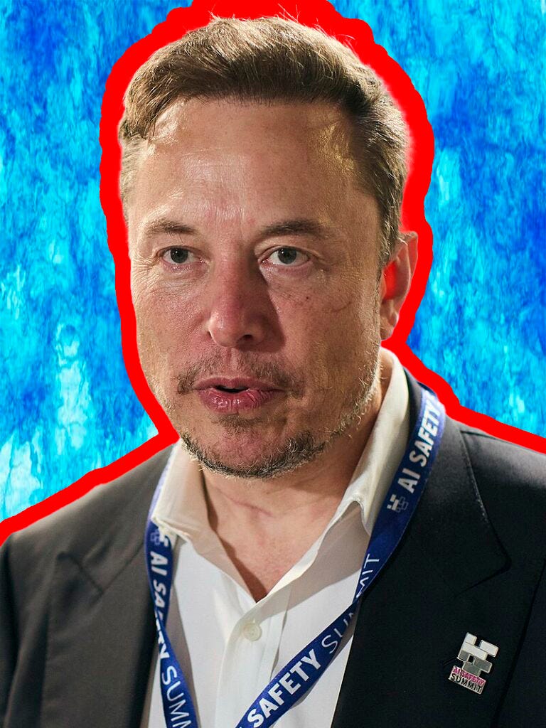 Elon Musk with blue flames - original photo source: https://dmarilia.com.br/internacional/inacreditavel-elon-musk-surpreende-ao-revelar-que-mora-em-uma-casa-de-apenas-80-metros-quadrados-e-que-custa-menos-de-us-50-mil-veja/