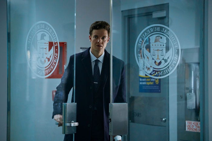 The Boys hughie at the FBI office Season 3