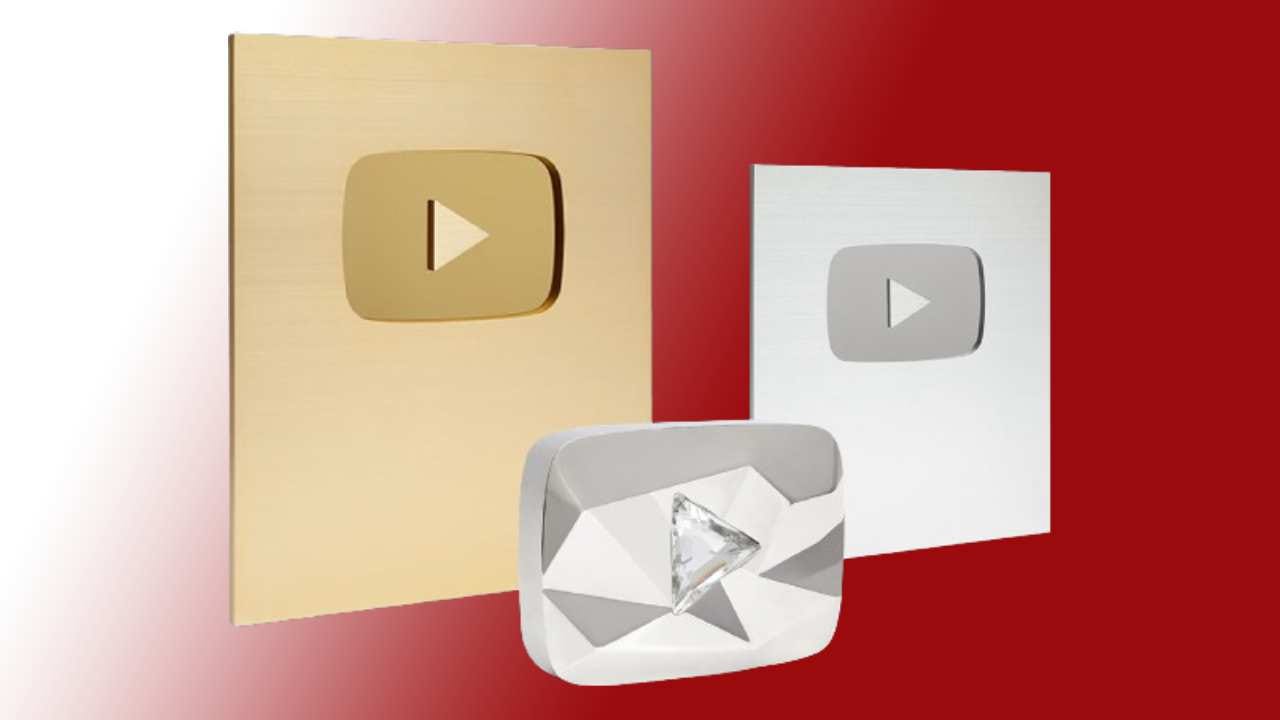 YouTube Play Button awards