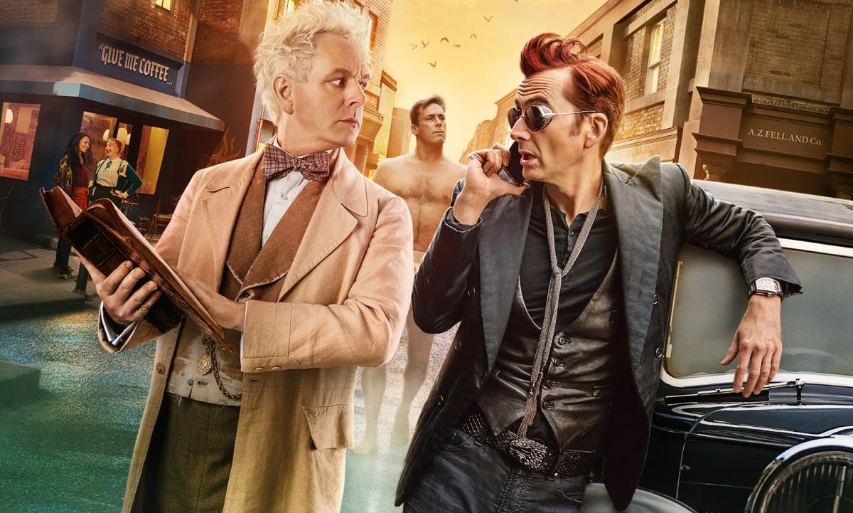 Good Omens Season 2 on Prime Video Review | Double Take TV Newsletter | Jenni Cullen