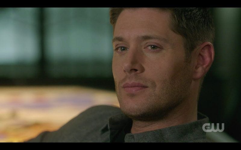 supernatural dean winchester asking sam most holy man