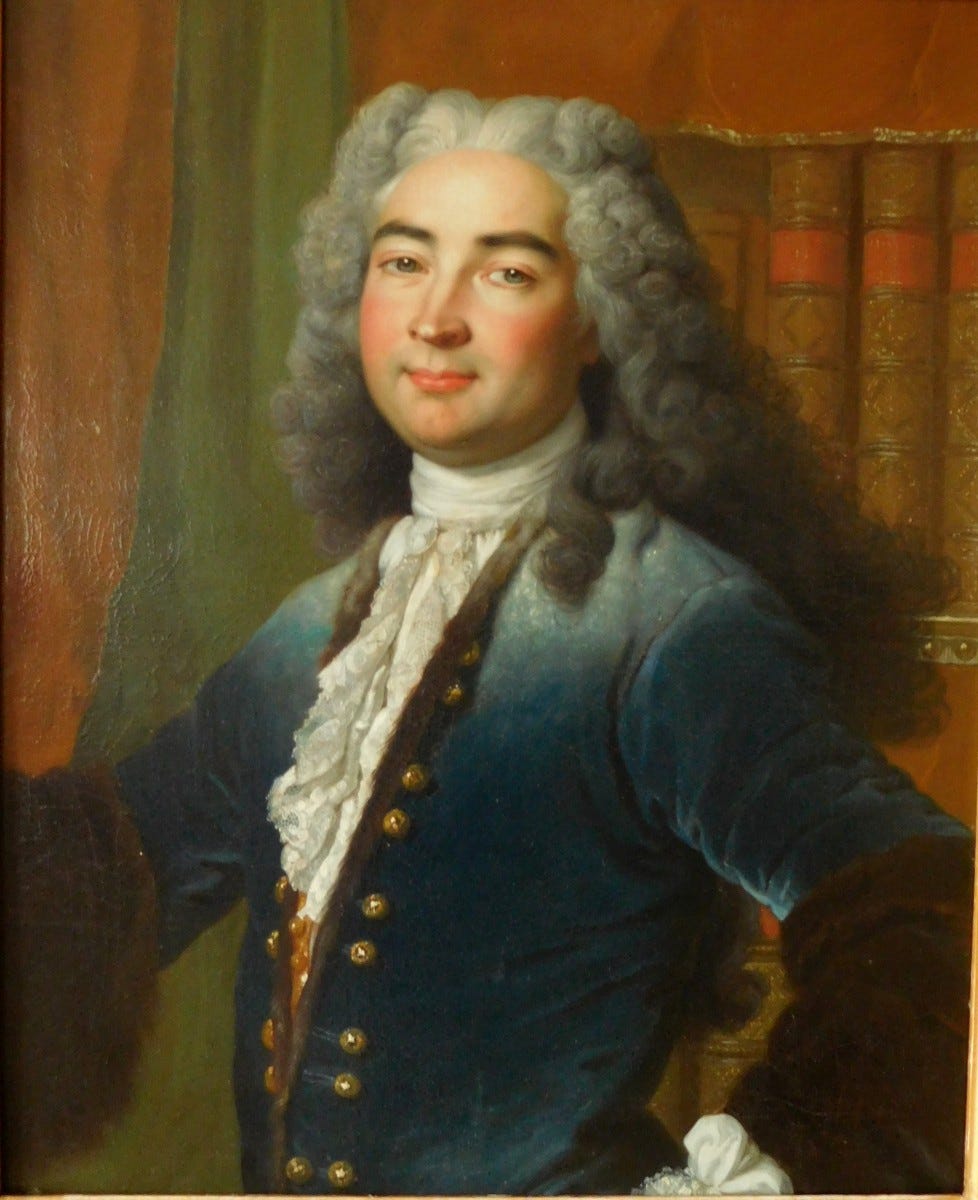 18th Century French School, Portrait Of An Aristocrat - Ref.77662